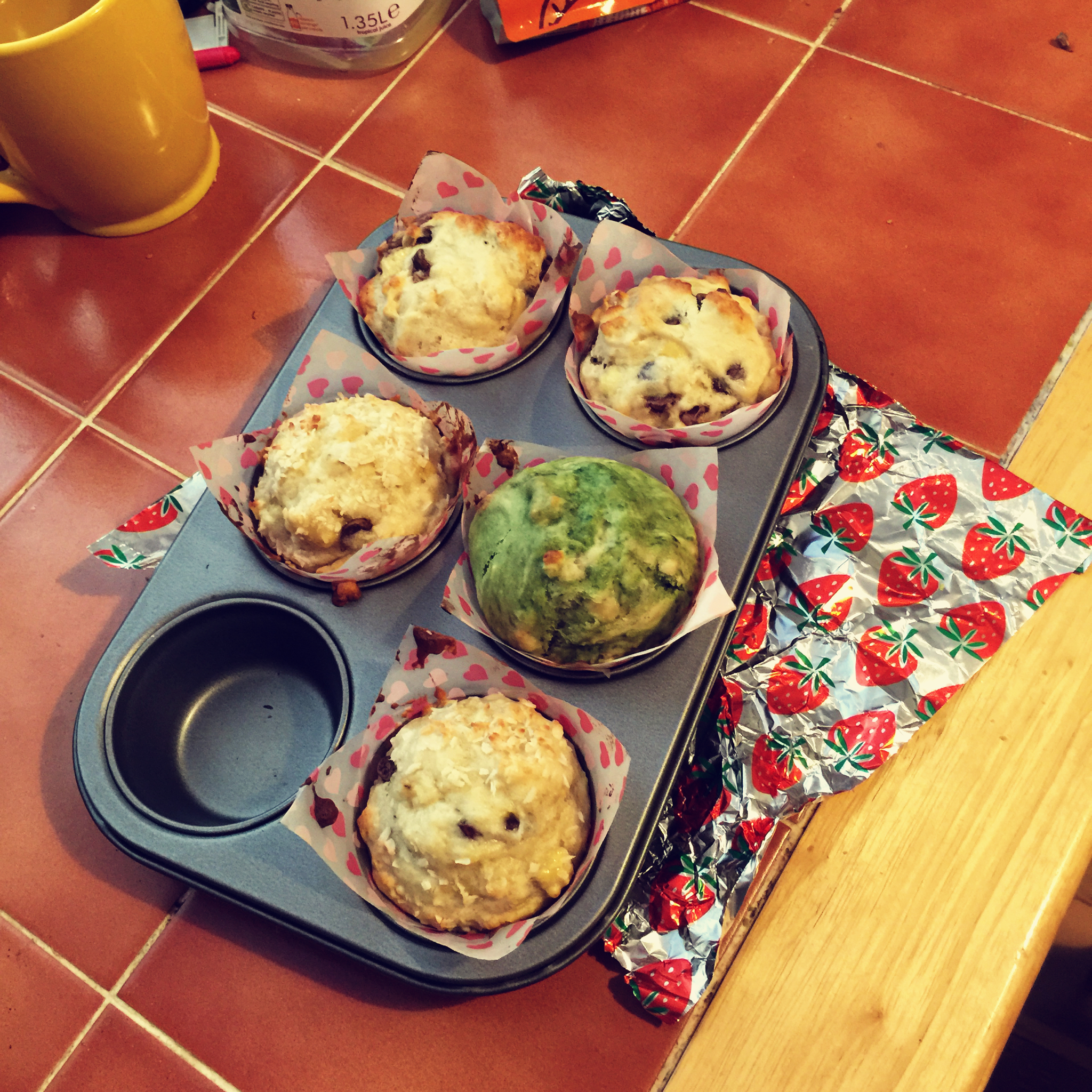 马芬 纸杯蛋糕cupcake香蕉松糕