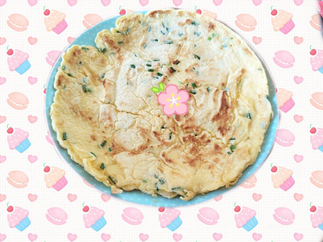 葱花鸡蛋饼