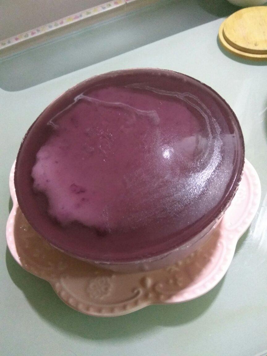 用QQ糖做的超简单冻芝士镜面