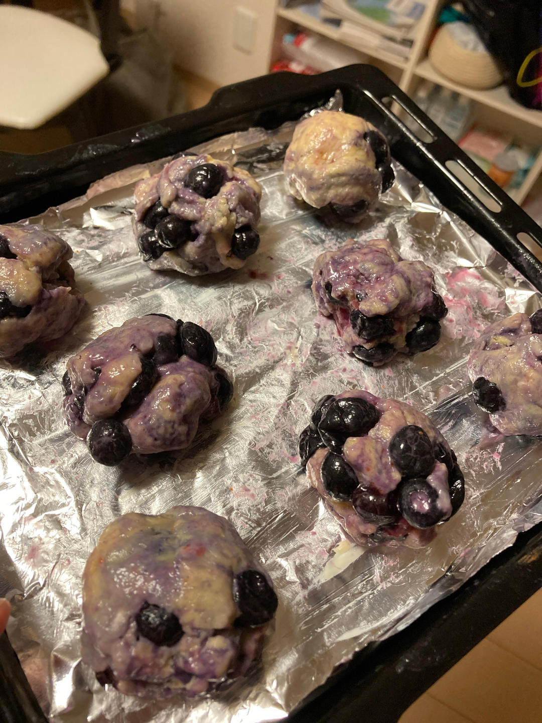 爆浆蓝莓软曲奇