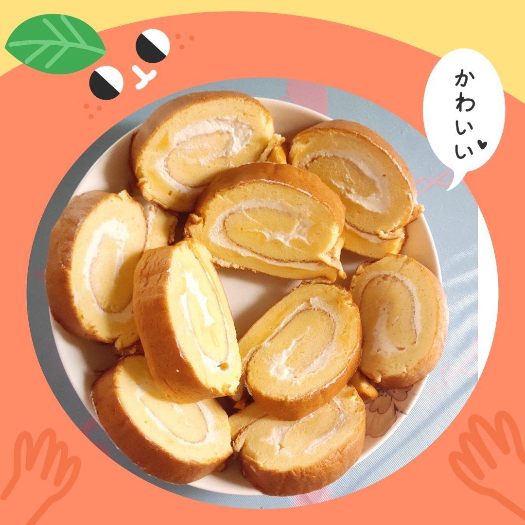 原味蛋糕卷