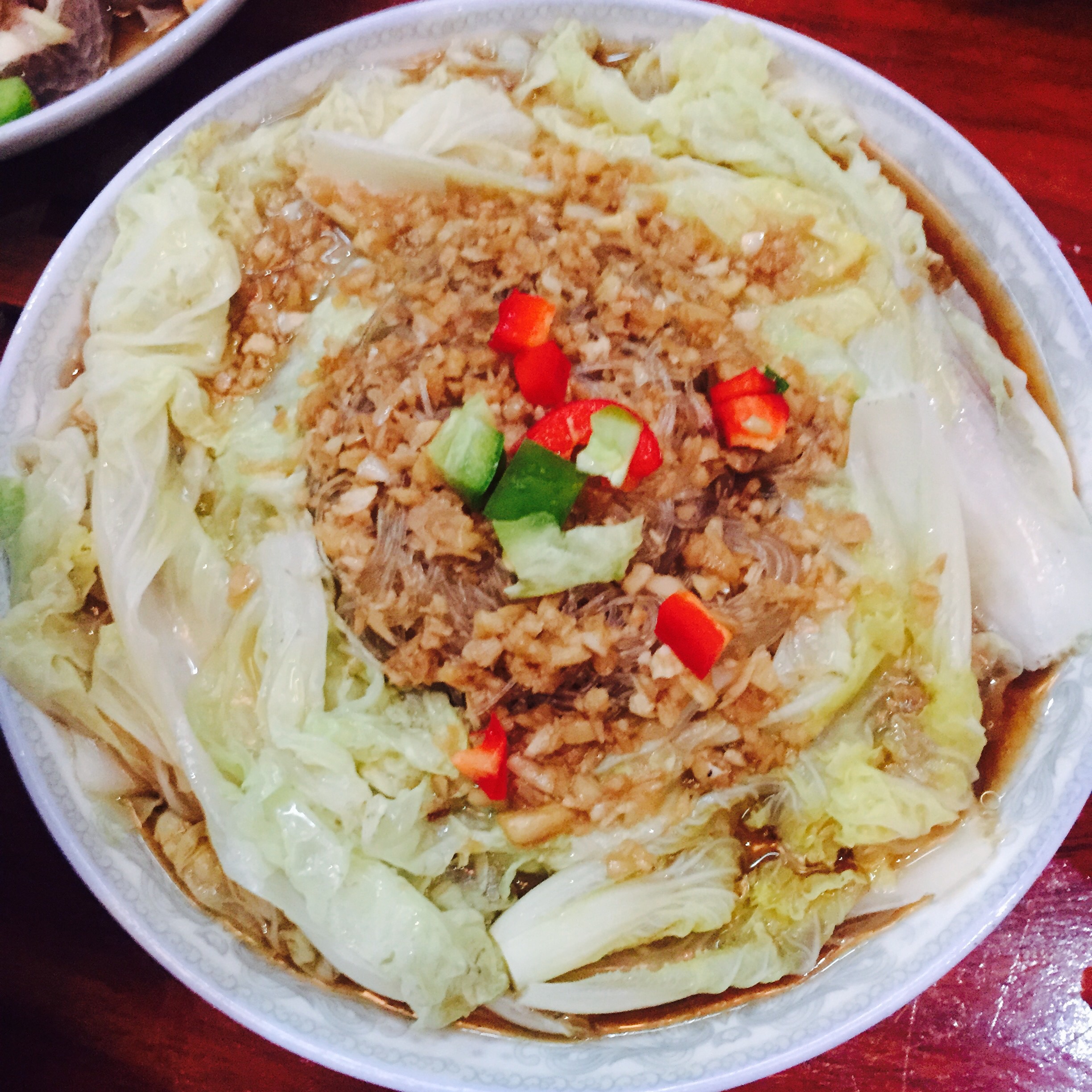 蒜蓉粉丝蒸娃娃菜