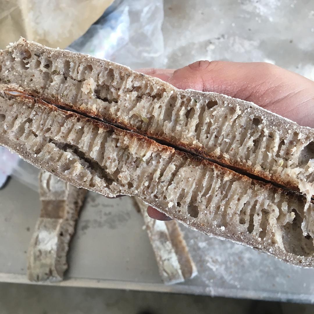 视频教程 天然酵种欧包 基础配方＆制作流程