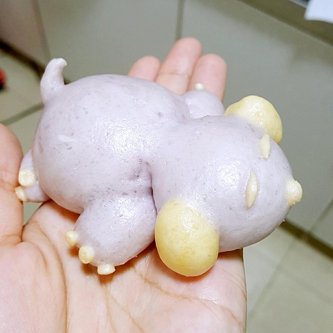 色诱系列之紫甘蓝馒头