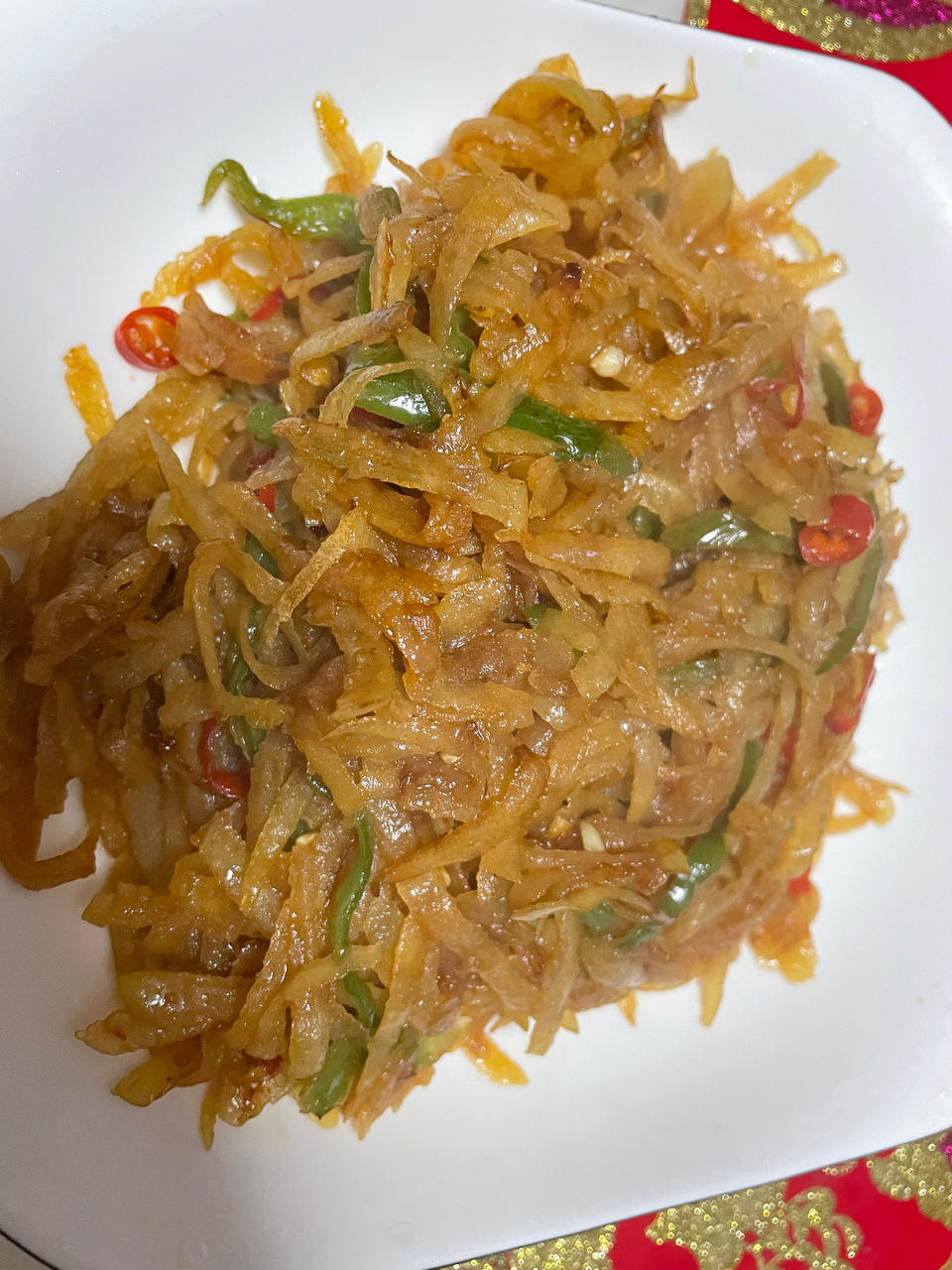 超级无敌下饭菜～酸辣土豆丝