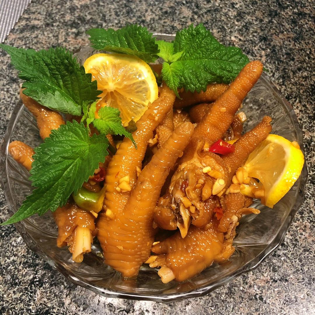 香辣蒜香凉拌爽脆鸡脚