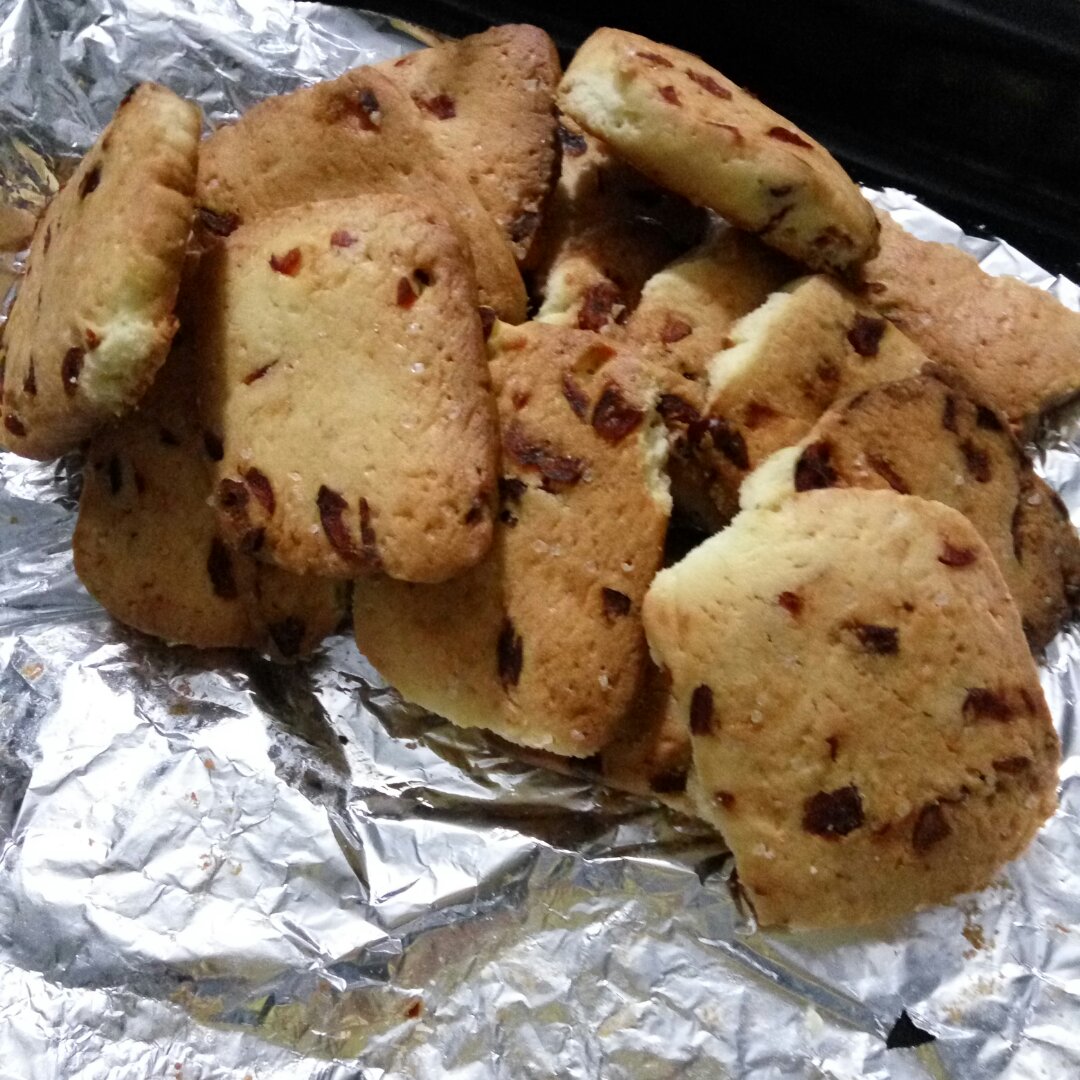 蔓越莓饼干--新手烘焙0压力 #皮黑森林#