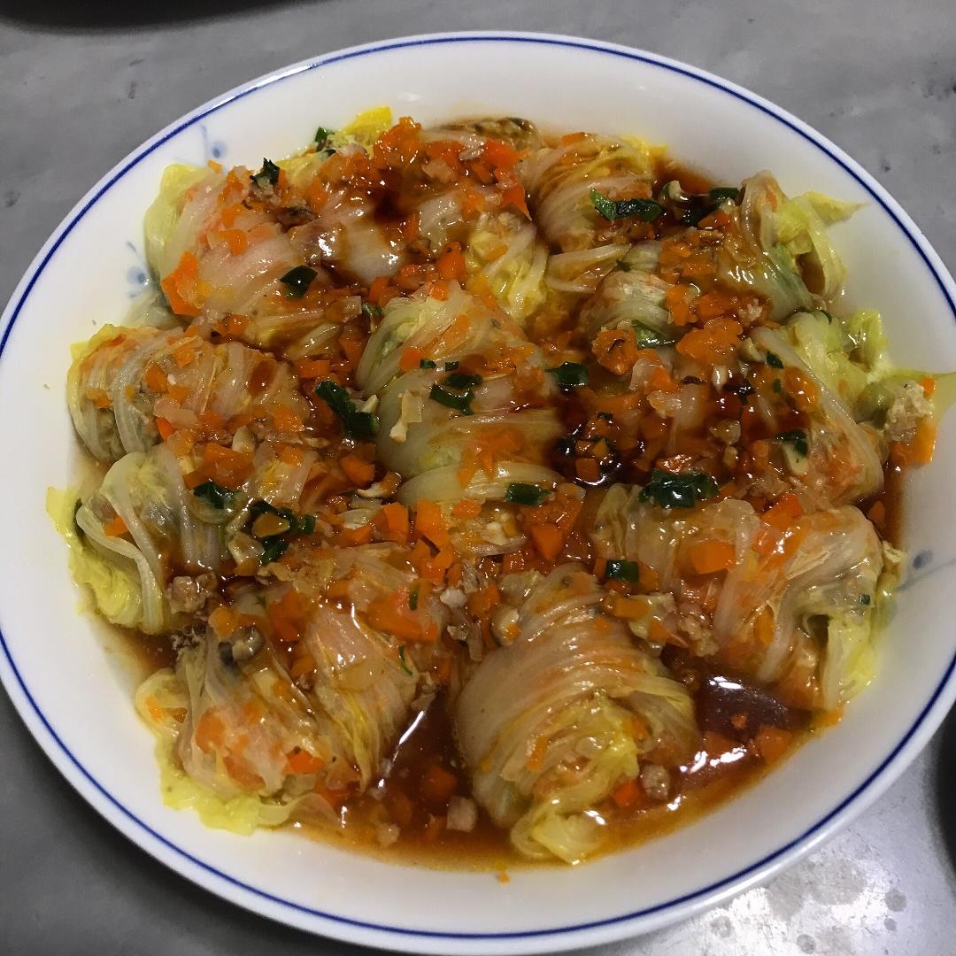 肉酿白菜卷
