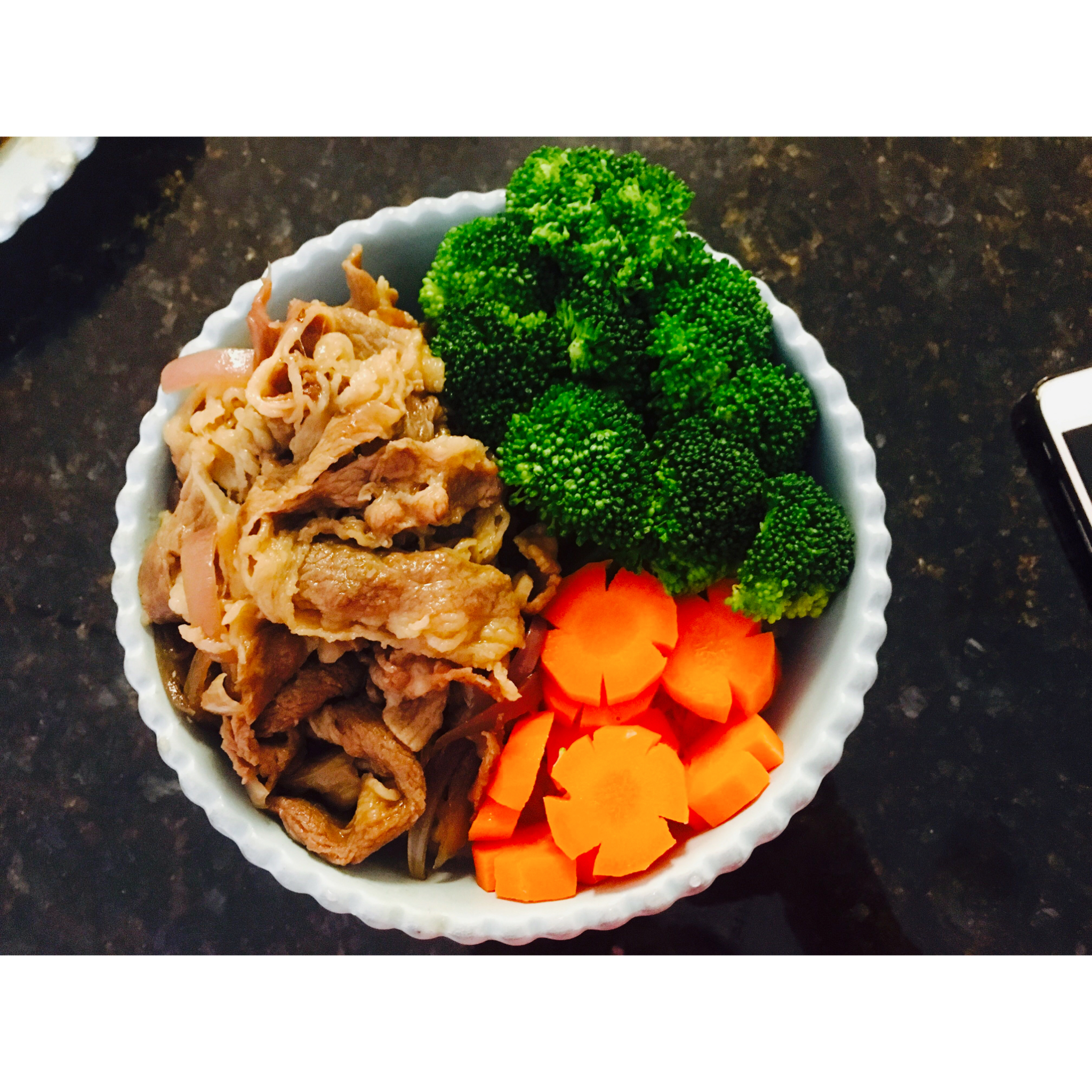 洋葱肥牛饭