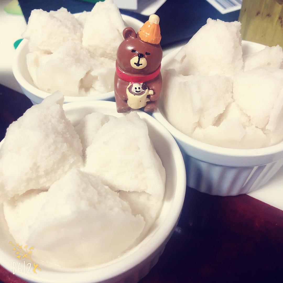 无牛奶无麸质无鸡蛋的菲律宾蒸米糕（Puto）
