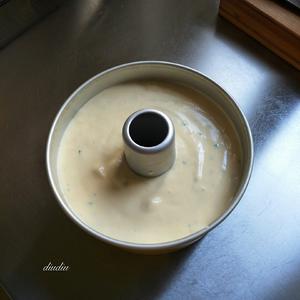 中空系列:酸奶香葱肉松咸戚风的做法 步骤15