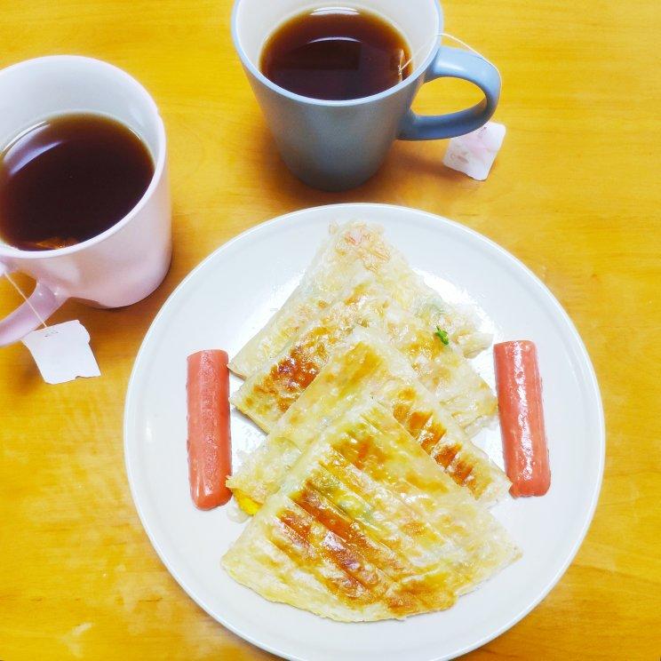 🔥营养又简单的鸡蛋饼，上班族的福音❗️