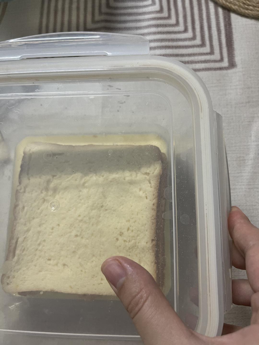 纯奶手撕吐司的做法 步骤1