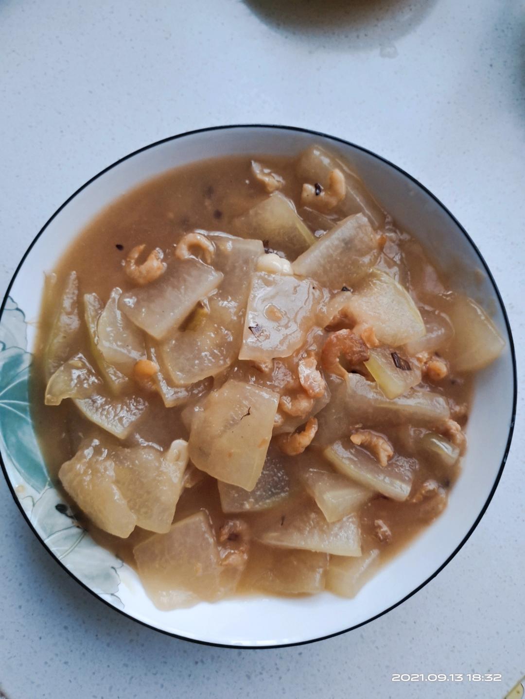 海米炒冬瓜