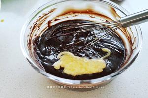 miss兔的烘焙系列——🍫焦糖饼干布朗尼。巧克力的味道真是治愈～㍽🌸的做法 步骤7