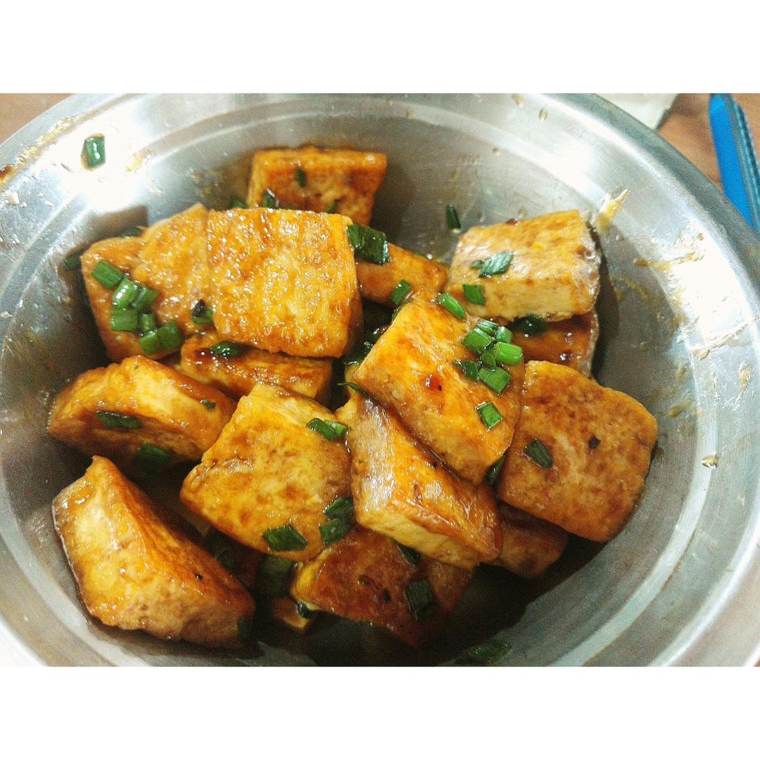 蚝油煎豆腐