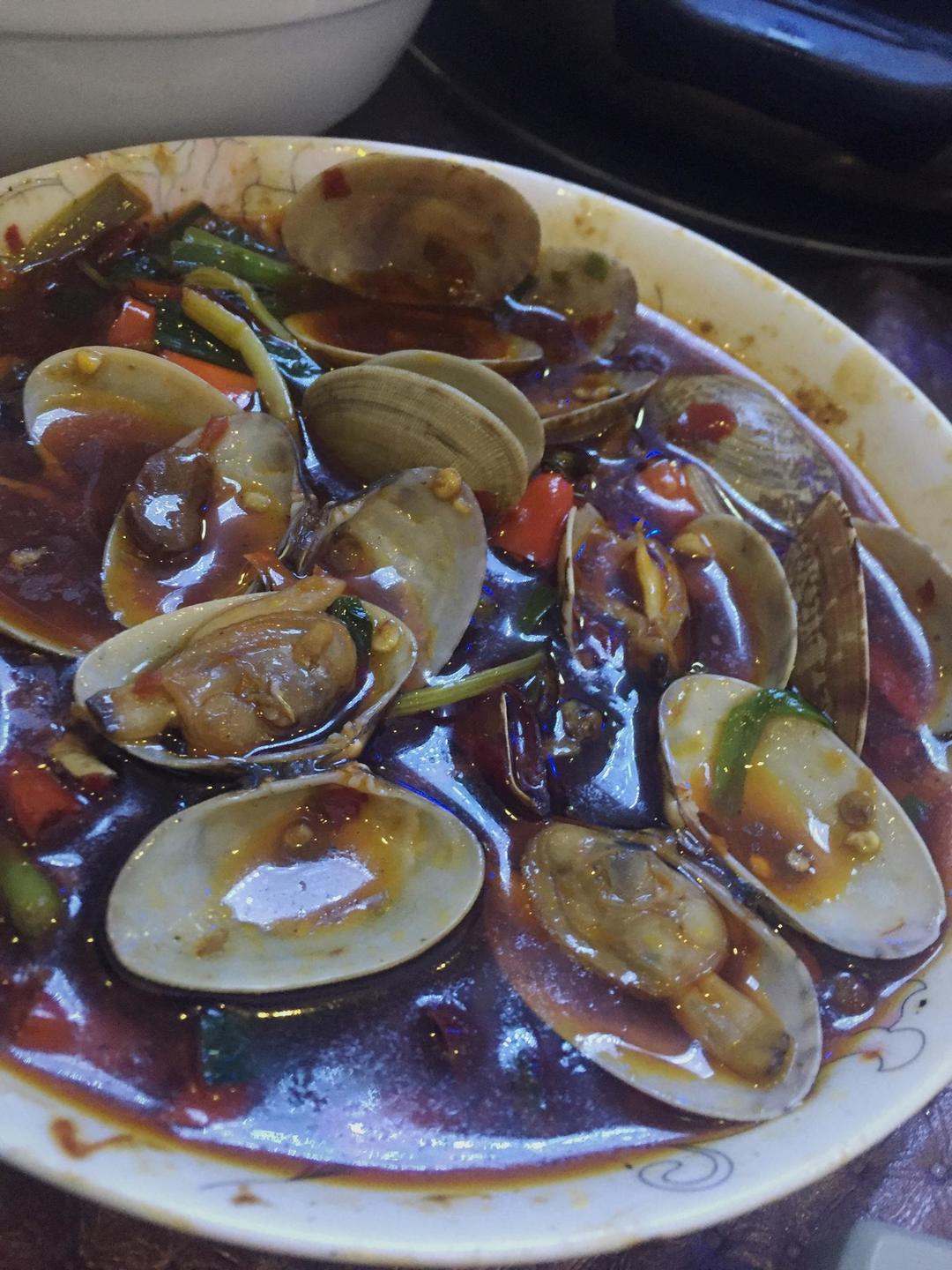 辣炒花甲的做法