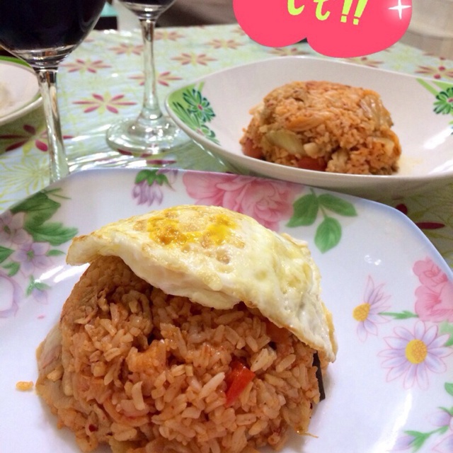 辣白菜炒饭