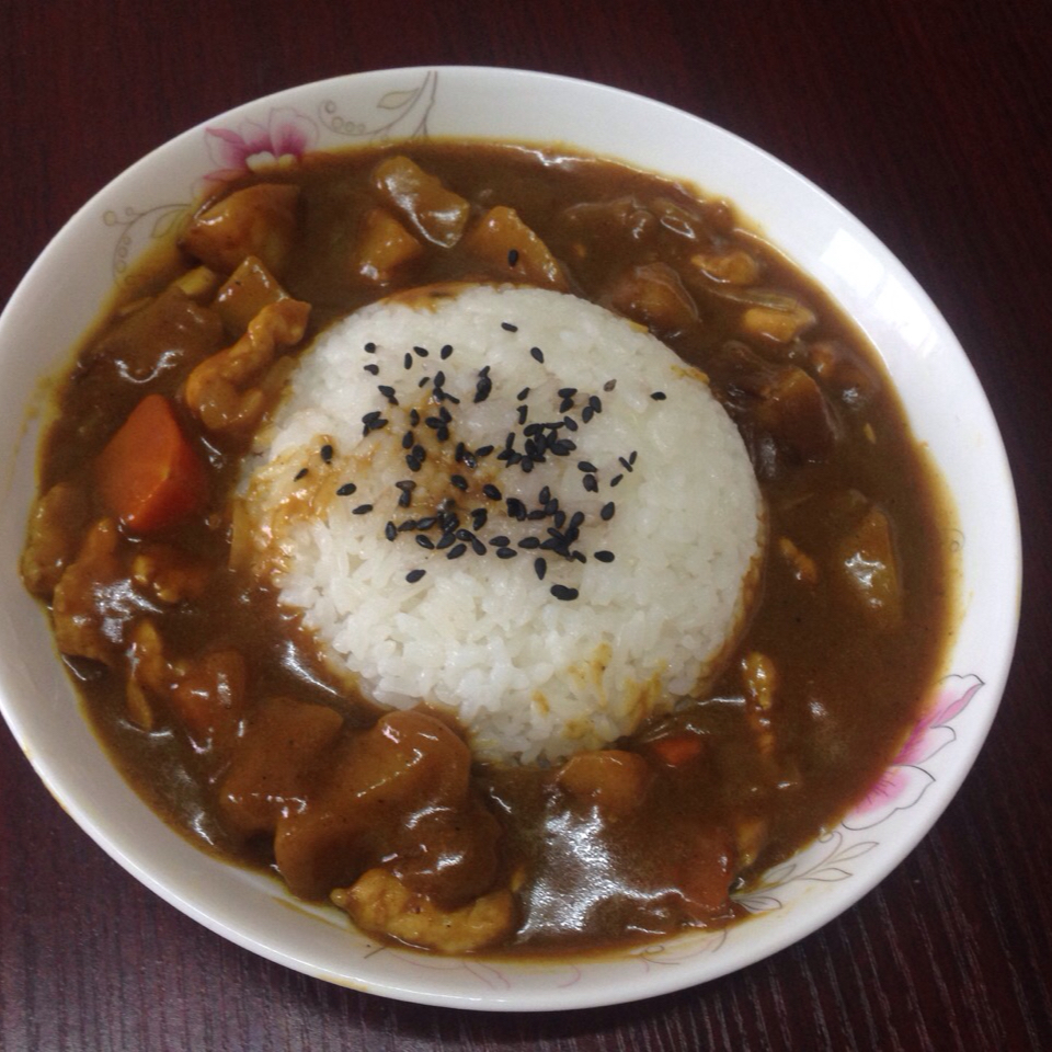 咖喱鸡饭