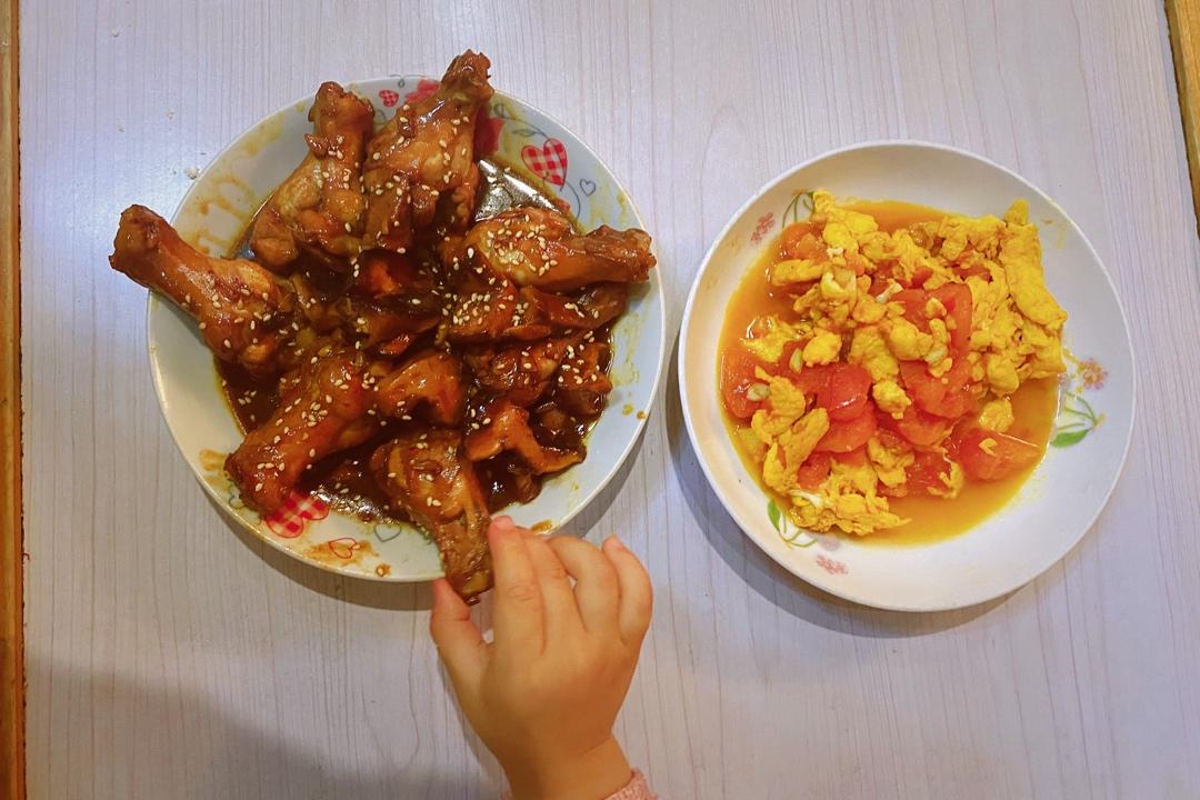 鲜嫩多汁❗️好吃到舔手指的照烧小鸡腿❗️