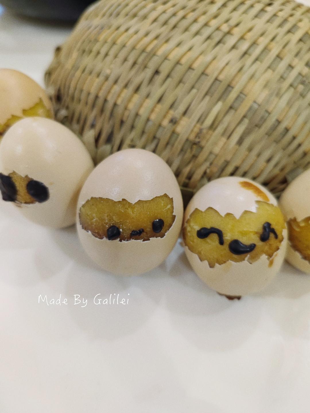 破壳而出的小鸡蛋糕，萌化了的鸡年甜品