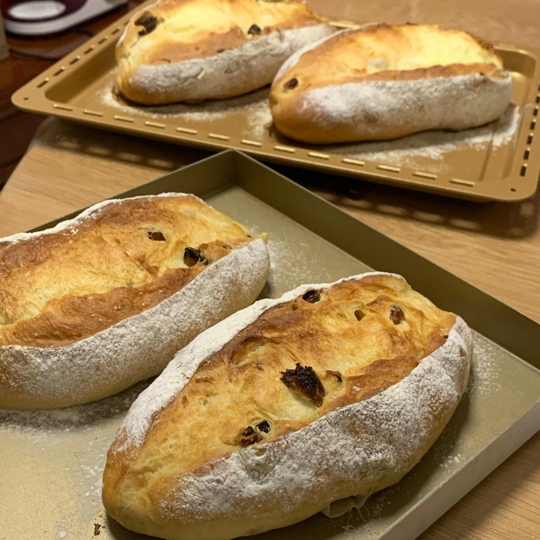 面包店里的常客——蔓越莓奶酪软欧