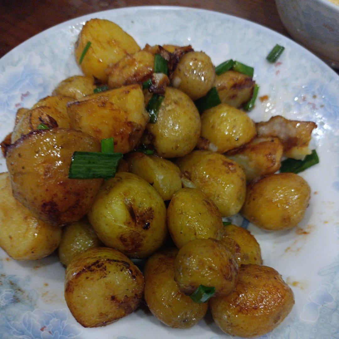 跪了‼️好吃到起飞的香煎孜然土豆片㊙️