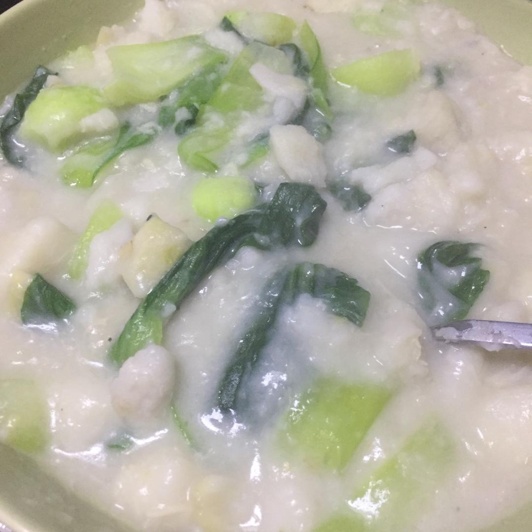 青菜炖芋头