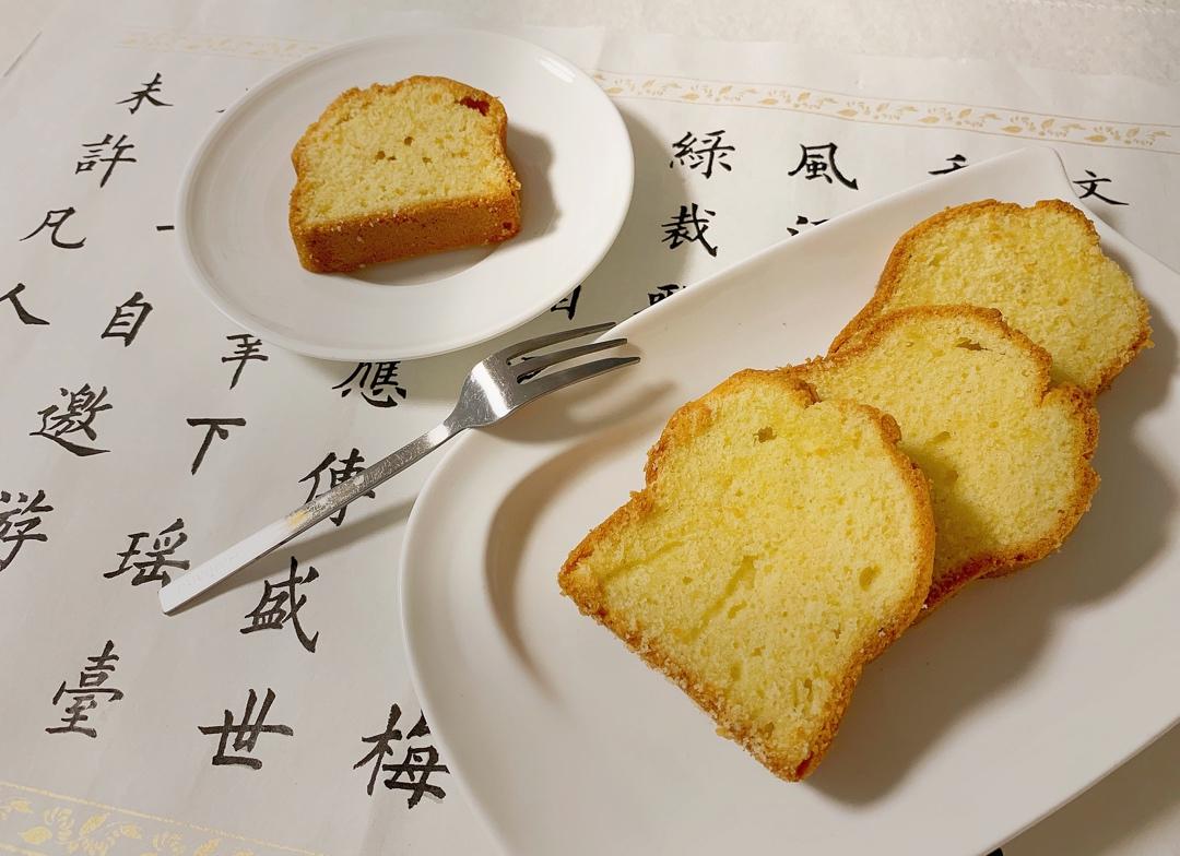基础款香草磅蛋糕
