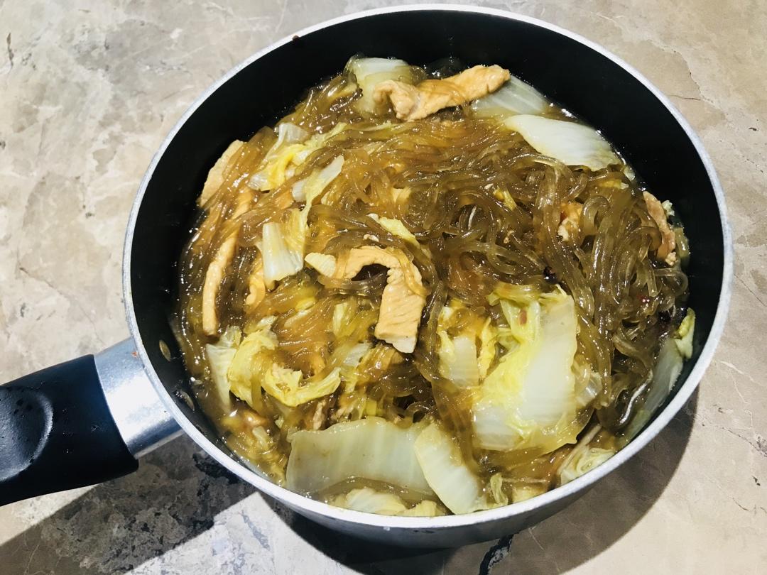 白菜炖粉条