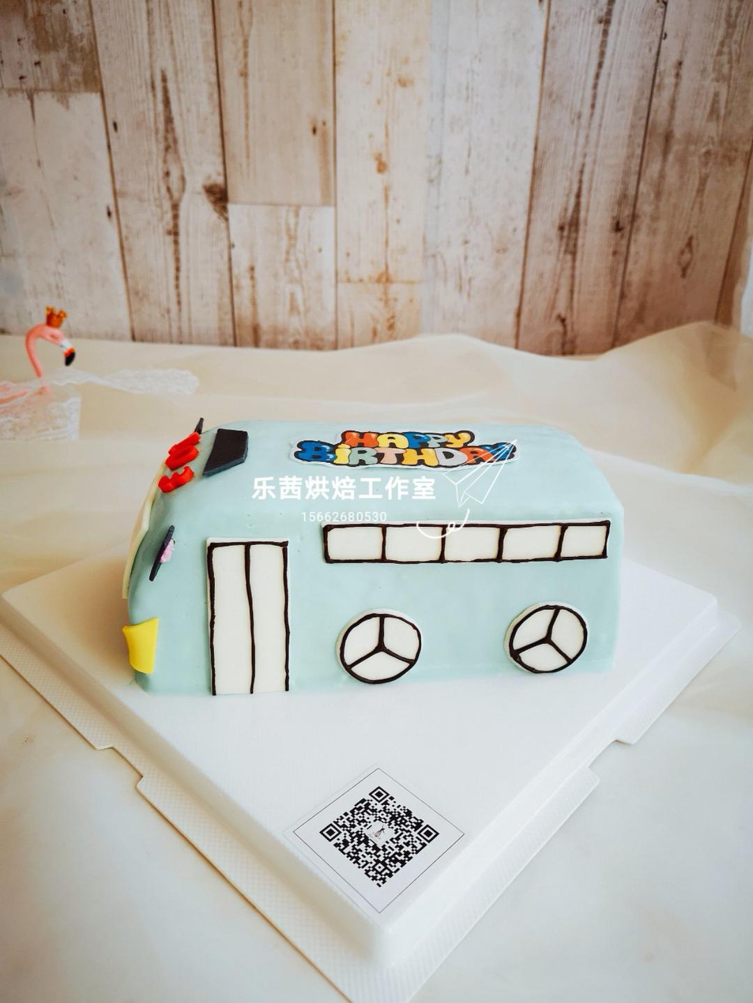 萌萌小汽车蛋糕