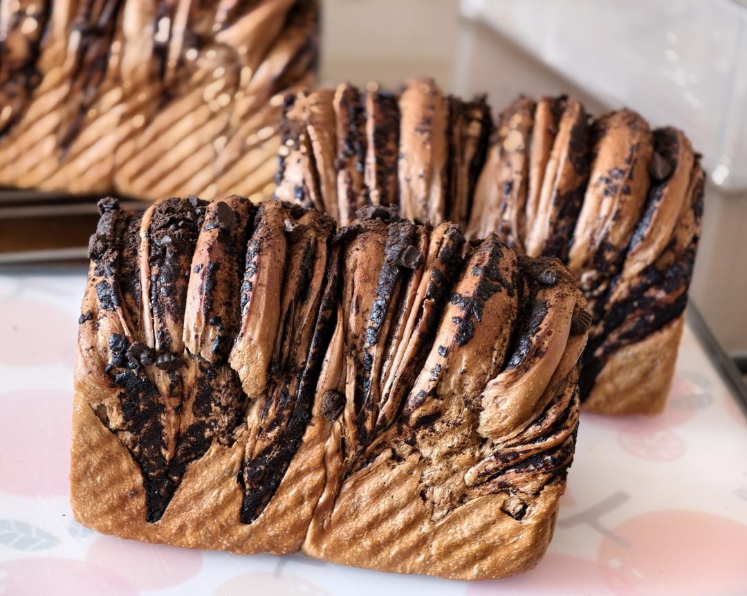 巧克力雪山吐司