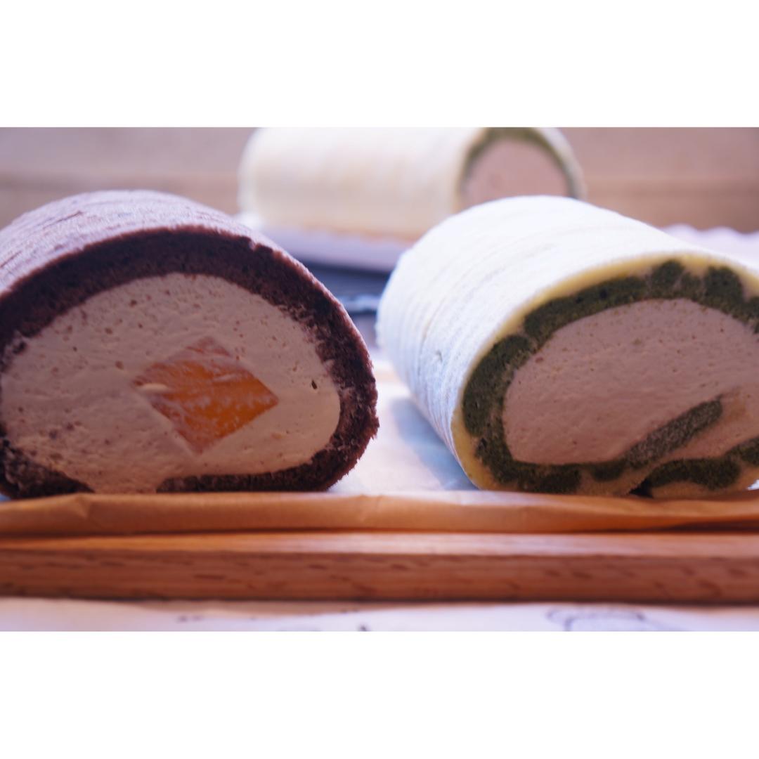 法芙娜可可芒果蛋糕卷