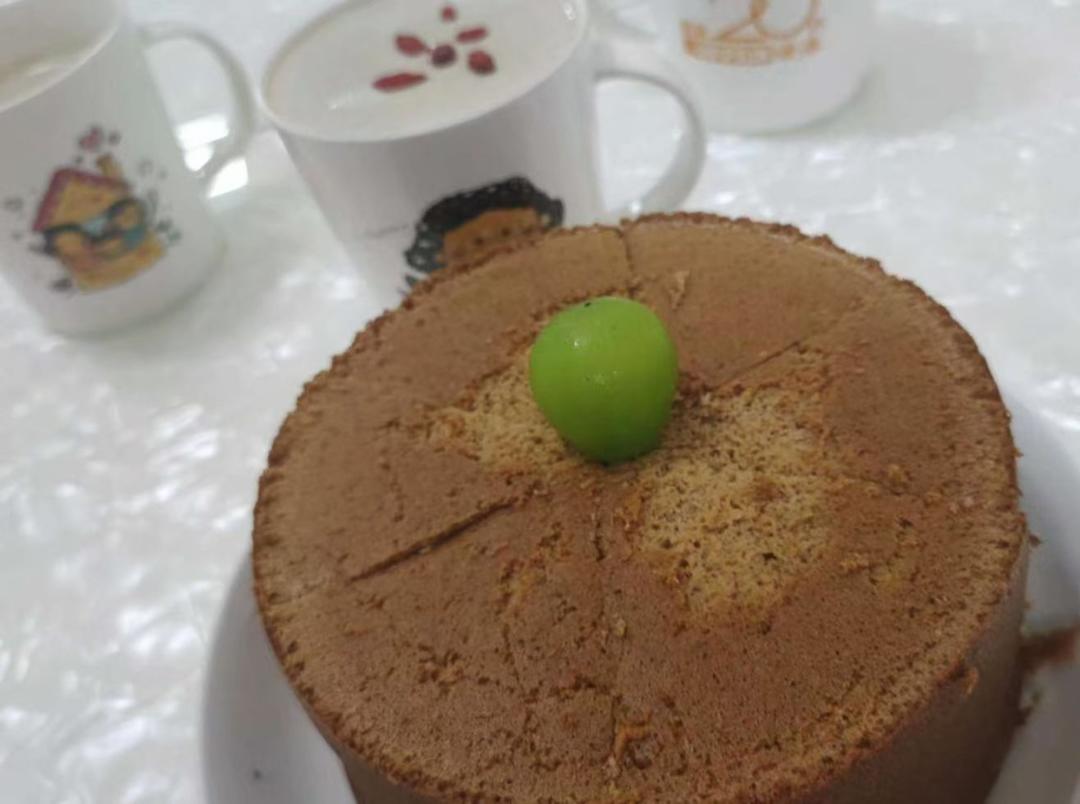 无糖无油枣泥蛋糕