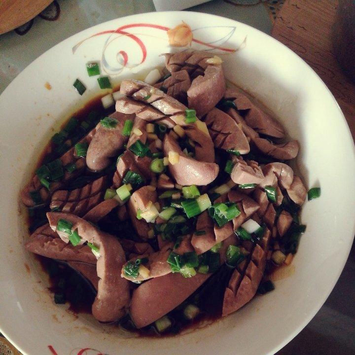 葱油腰花
