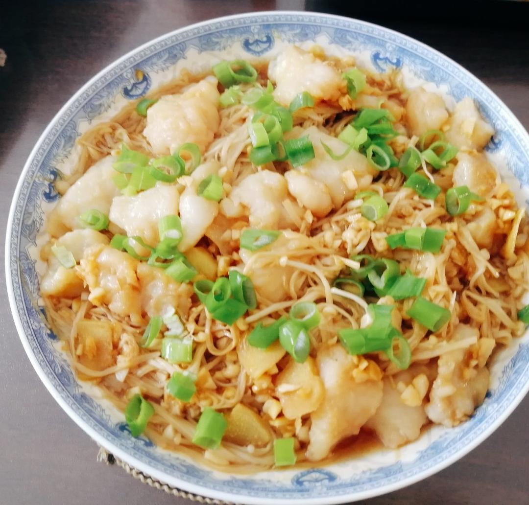蒜蓉粉丝蒸龙利鱼