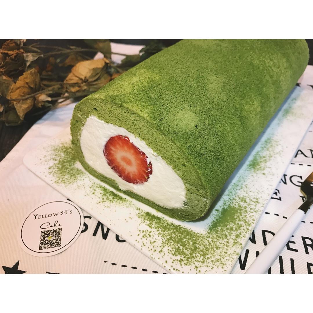 日式抹茶蛋糕卷