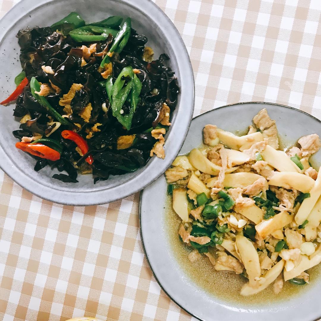 超下饭的木耳炒肉