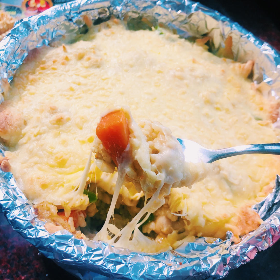 堂妈教你咖喱鸡肉焗饭