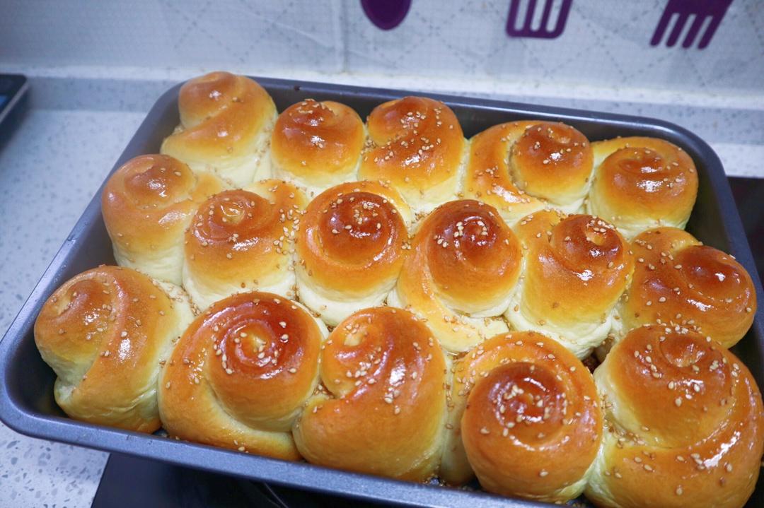 蜂蜜脆底小面包