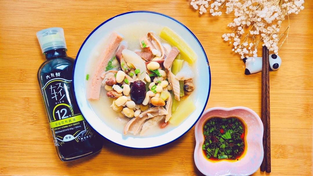 电饭锅版消夏猪肚养生汤的做法