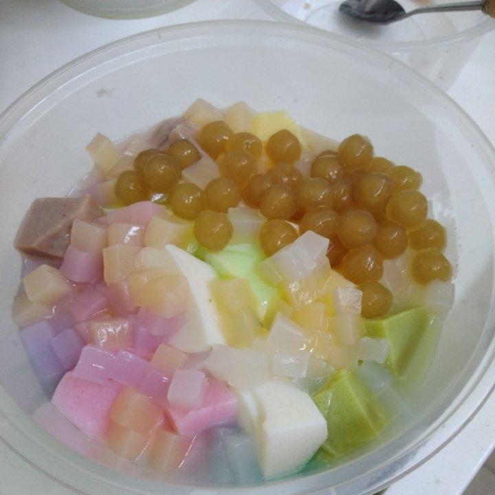 芋圆牛奶西米露