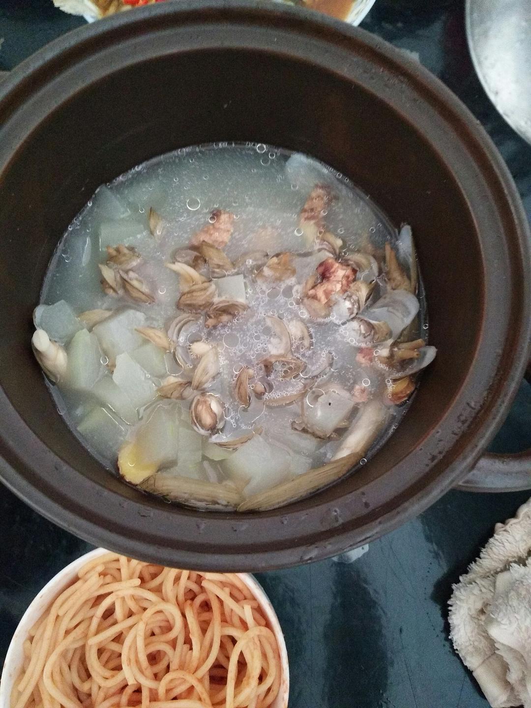 原汁原味的插蛏（蛏子）