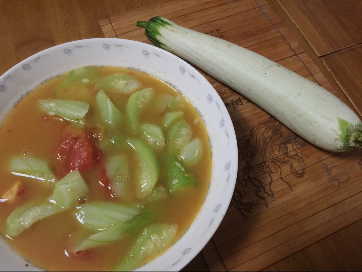 丝瓜番茄汤