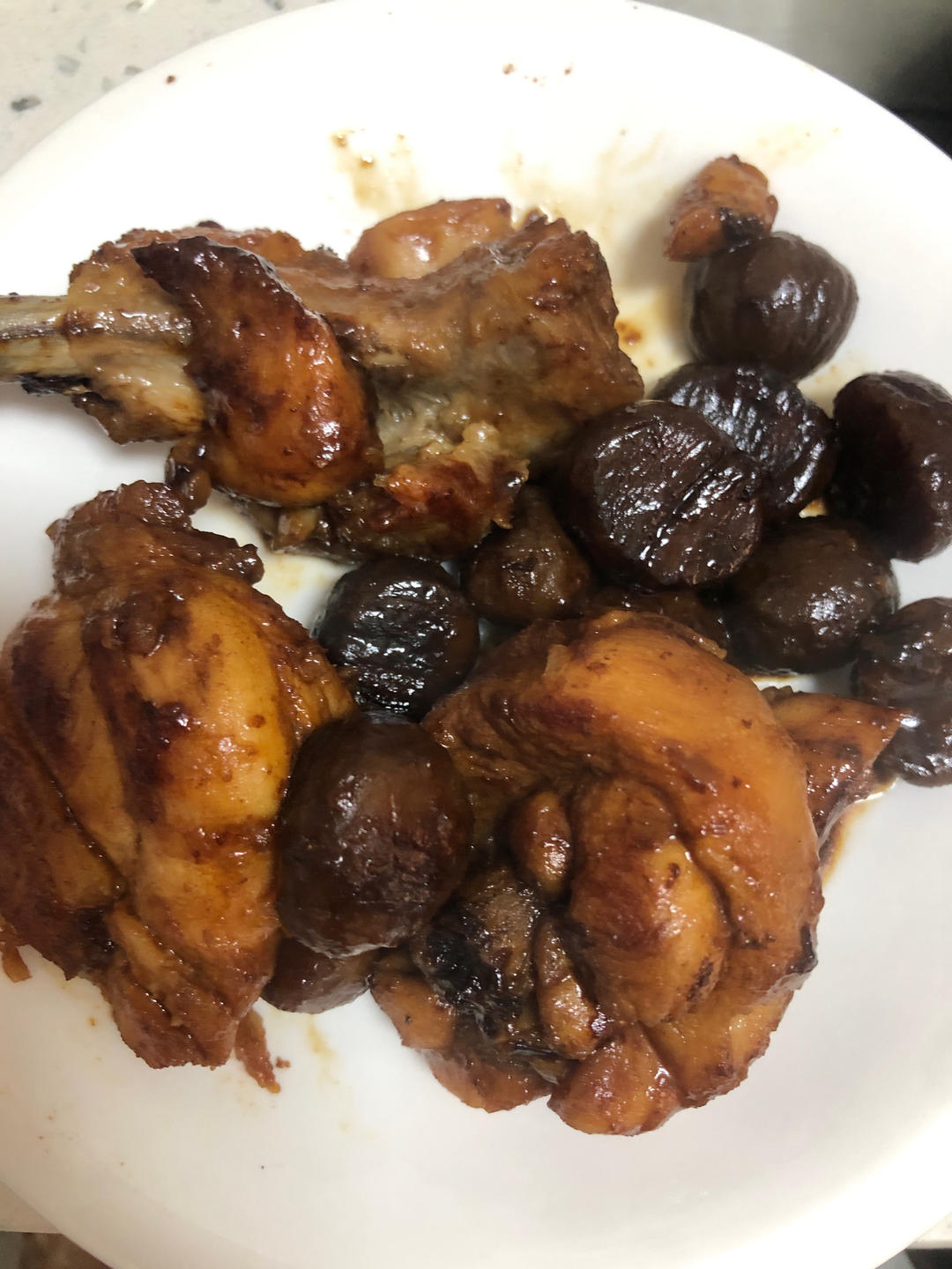 板栗烧鸡的做法