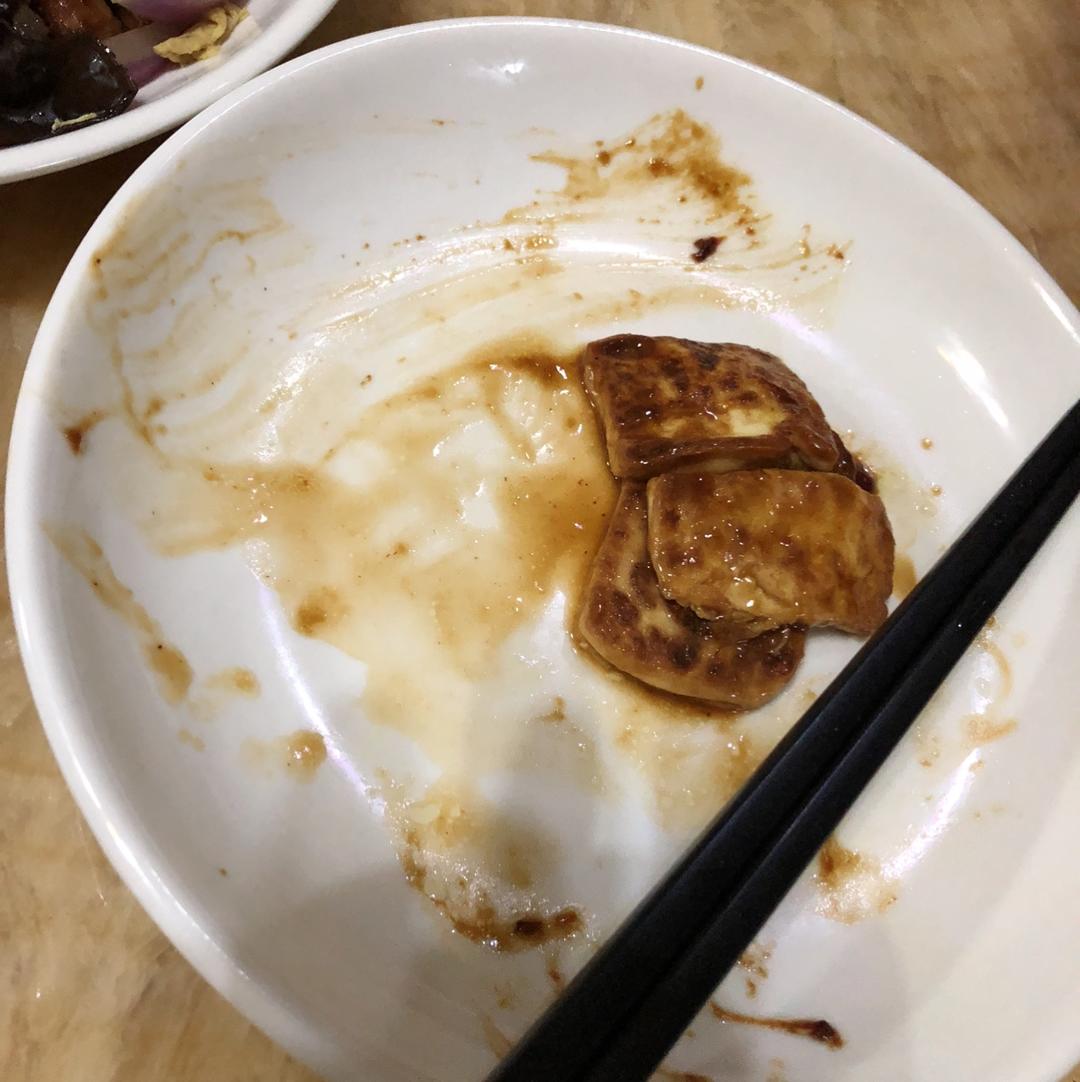 蚝油嫩豆腐