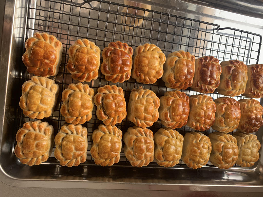 五仁月饼（新手一次成功）4月27日紧急改正皮料