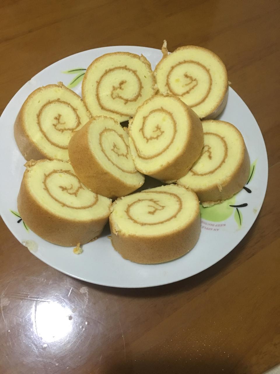 原味蛋糕卷