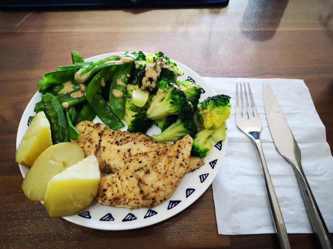 黑椒煎鸡胸 快手版