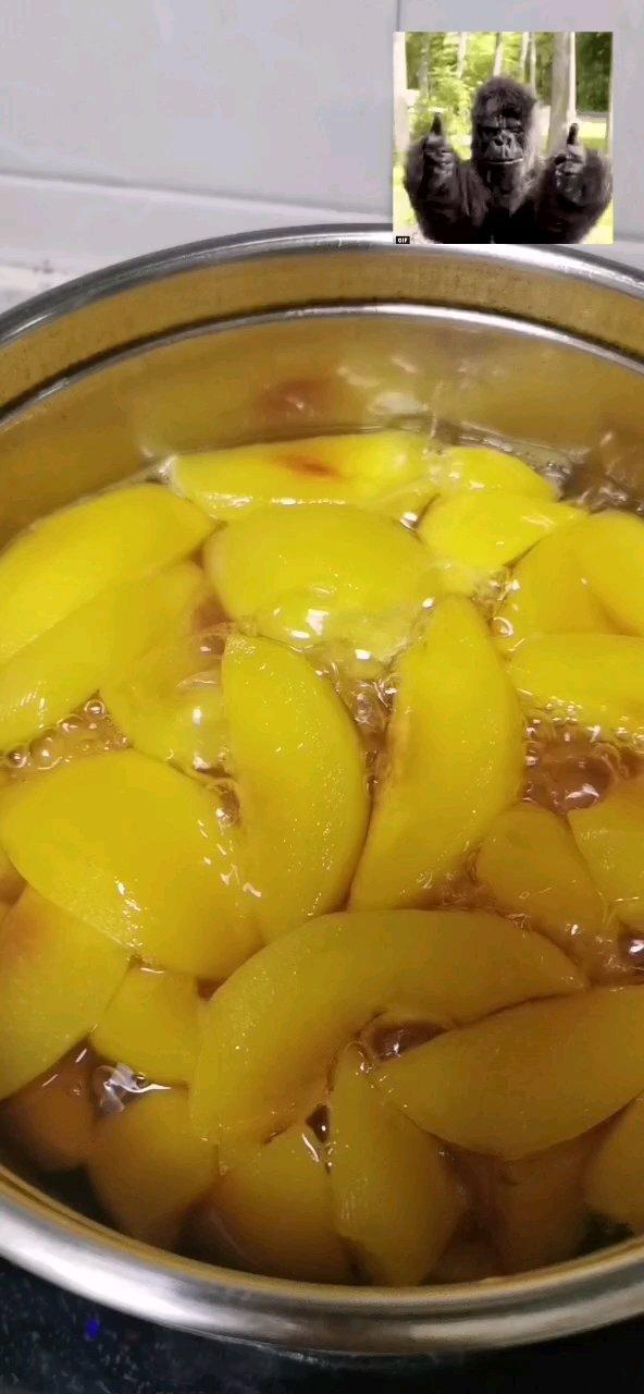 黄桃罐头的2种做法